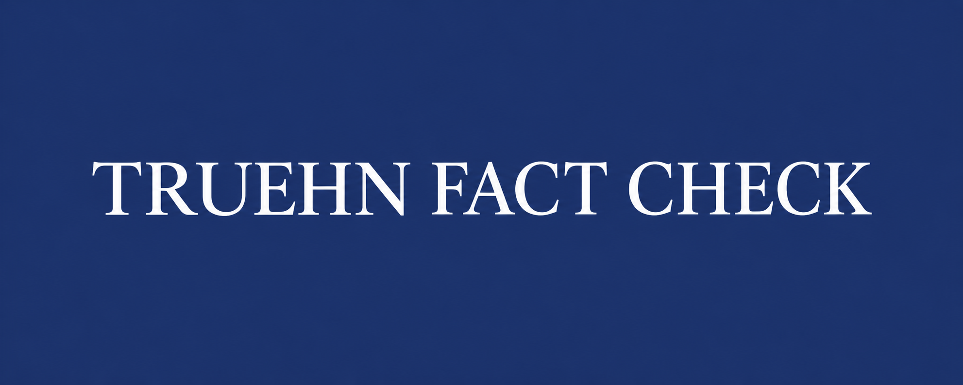 TRUEHN™ Fact Check banner — the official statement of the TRUEHN™ ORGANIZATION on Compassion Language and scam awareness